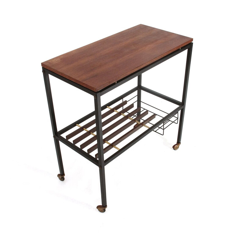 Vintage Trolley with  shelves by Zuanelli Mobili 1960s