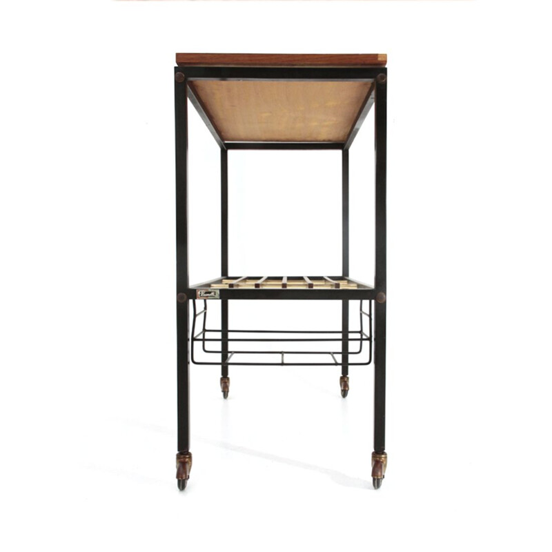 Vintage Trolley with  shelves by Zuanelli Mobili 1960s