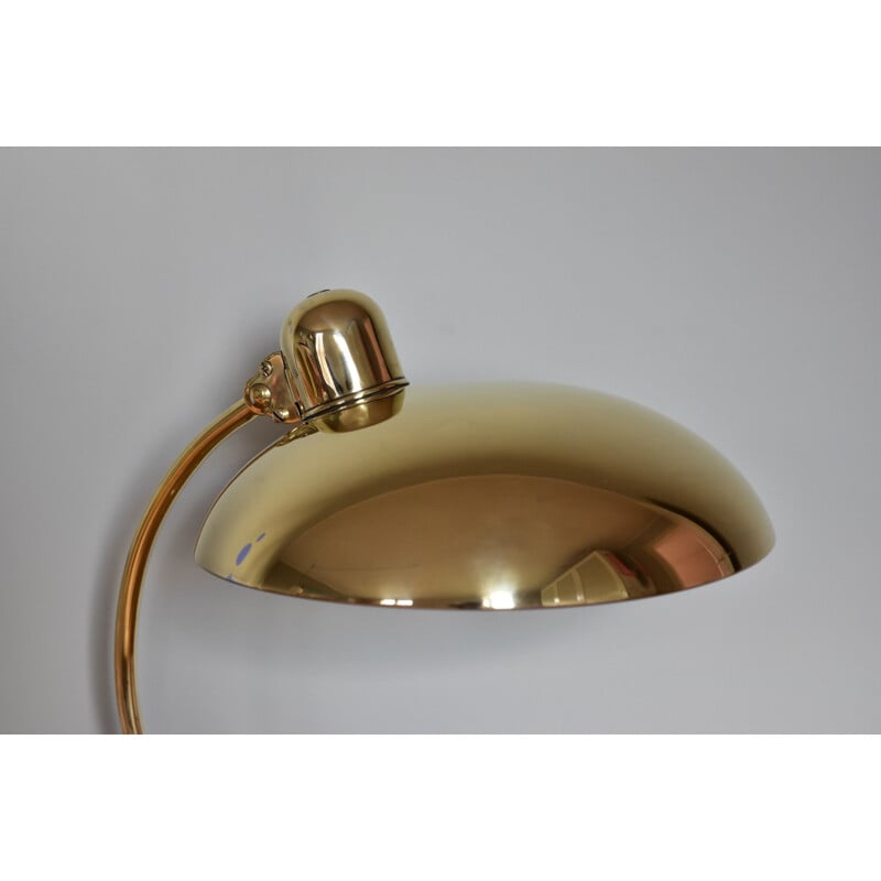 Vintage Brass Christian Dell Table Lamp 6631 Desk Lamp by Kaiser Idell Bauhaus, Germany