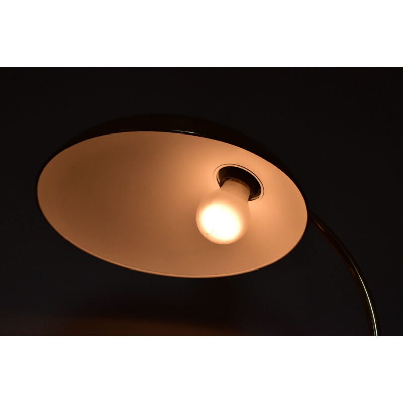 Lámpara de mesa vintage de latón Christian Dell 6631 de Kaiser Idell Bauhaus, Alemania