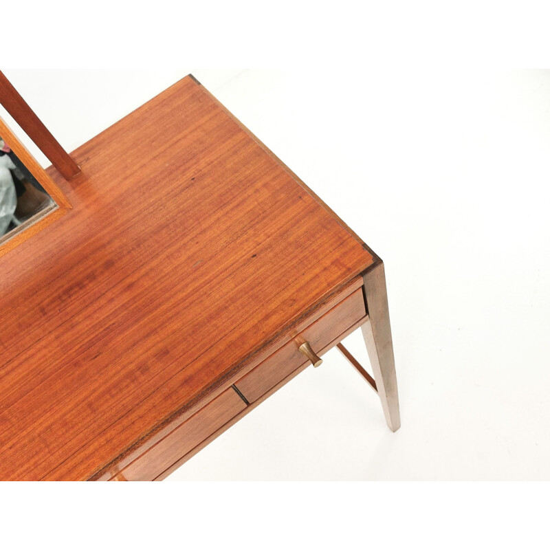 Vintage Loughborough Dressing Table Teak for Heals London 1960s