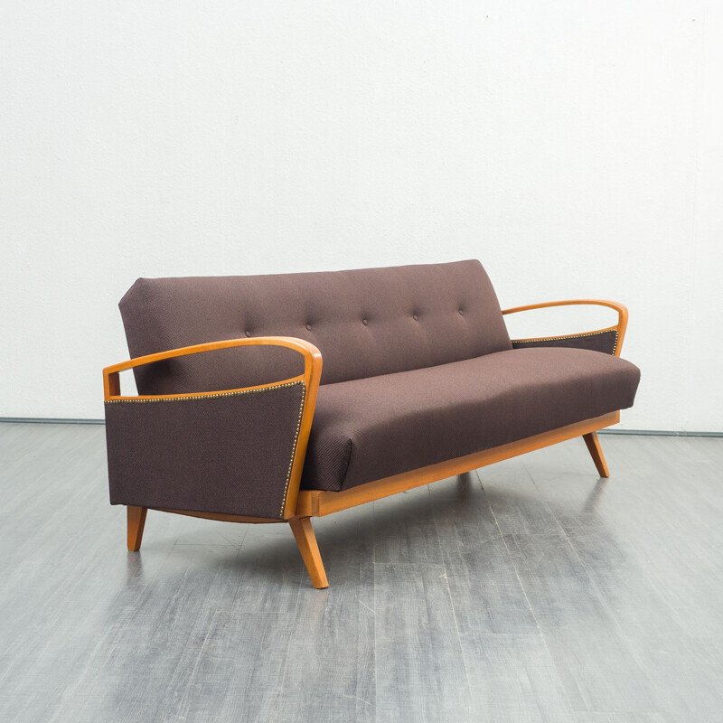 Vintage fold-out sofa by Joop 1950s