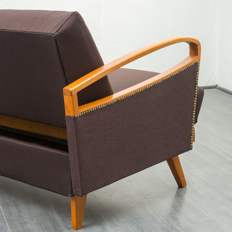 Vintage fold-out sofa by Joop 1950s