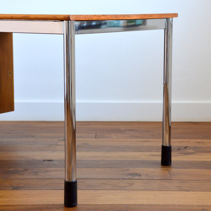 Large vintage desk with adjustable height Ikea 1970s