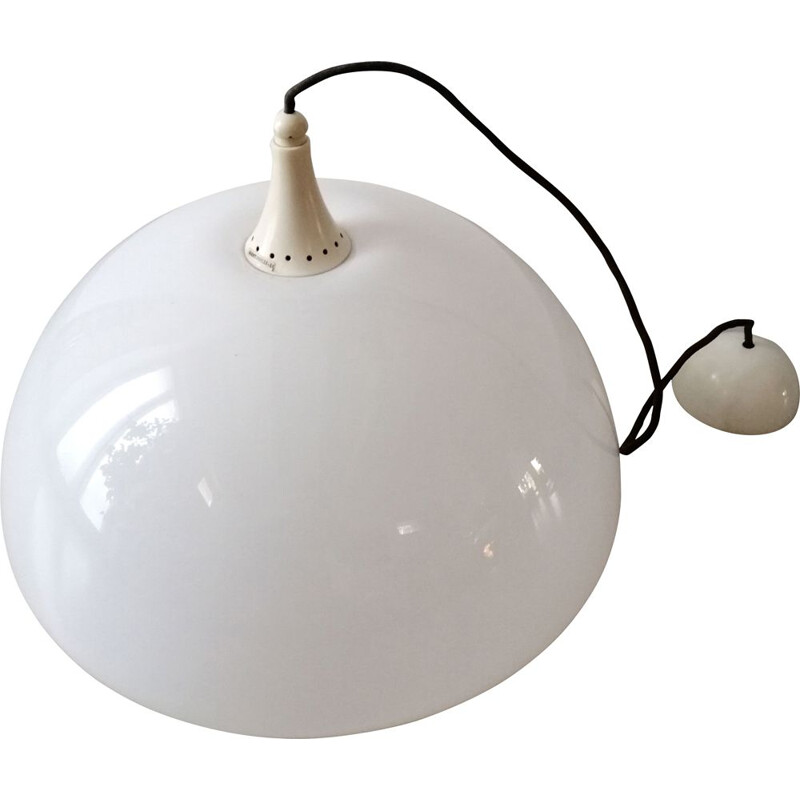 Lámpara de suspensión vintage de Martineli Luce 1970