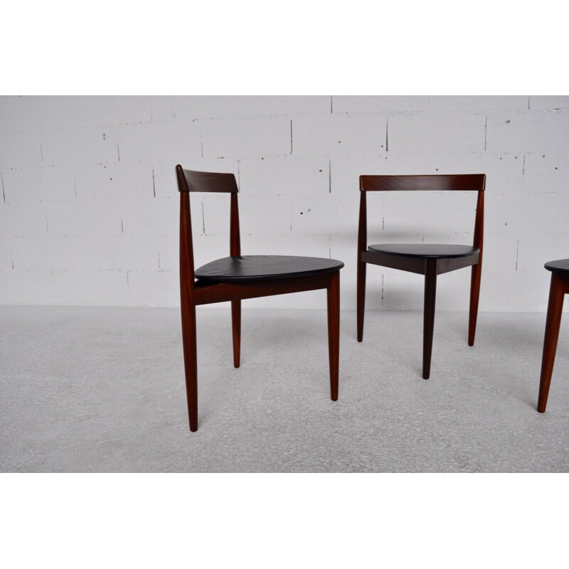 Set of three Frem Rojle in teak wood, Hans OLSEN - 1960s