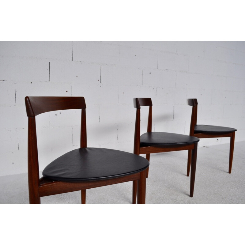 Set of three Frem Rojle in teak wood, Hans OLSEN - 1960s