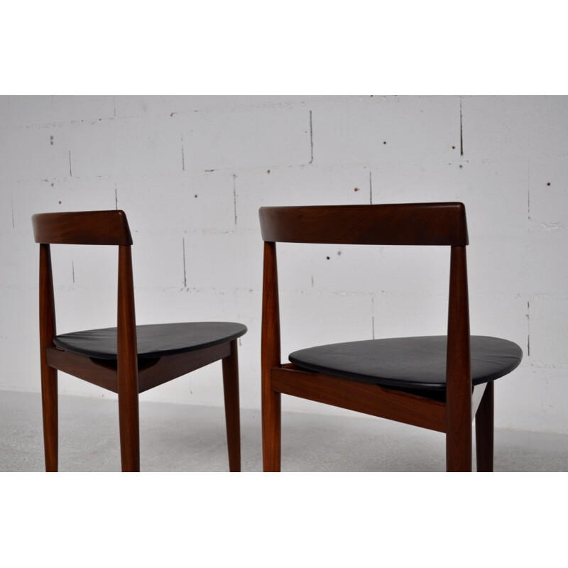 Set of three Frem Rojle in teak wood, Hans OLSEN - 1960s