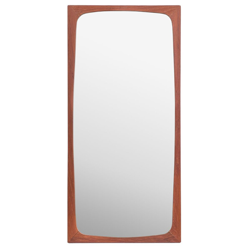 Vintage teak mirror, Danish 1960s