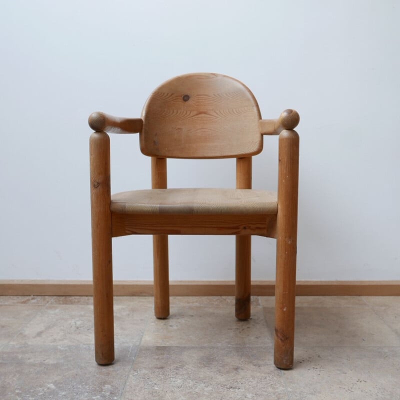 Vintage Eight Rainer Daumiller Dining Chairs, Swedish 1970s