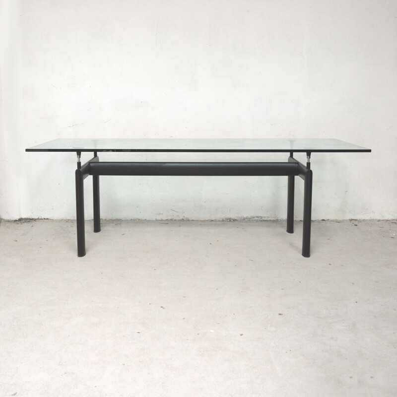 LC6 Le Corbusier vintage table, italiano 1990