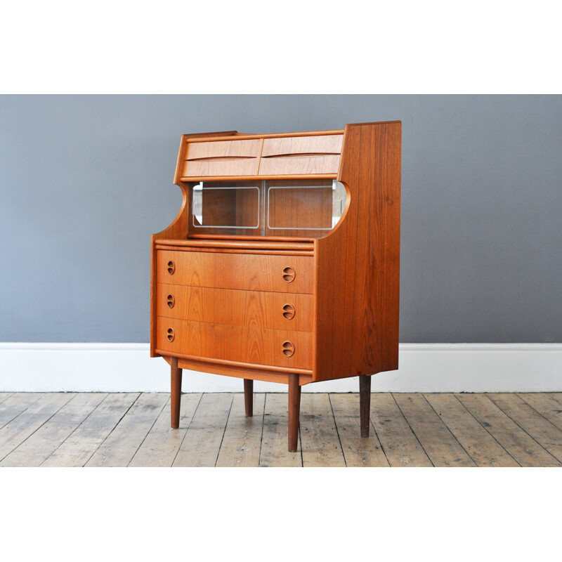 Mid-Century Danish teak secretary desk - 1960s