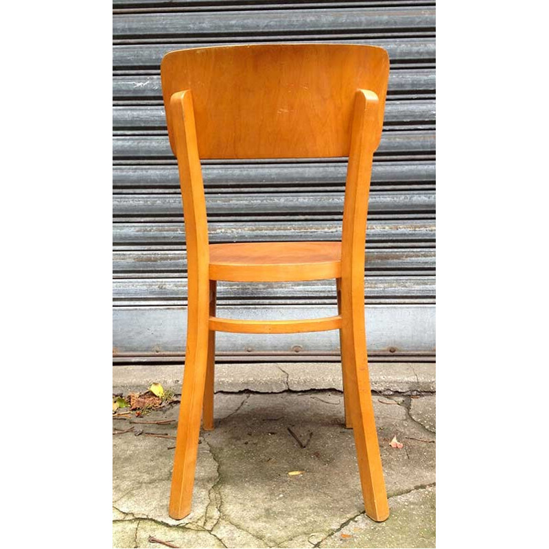 6 chairs bistro Baumann 1950