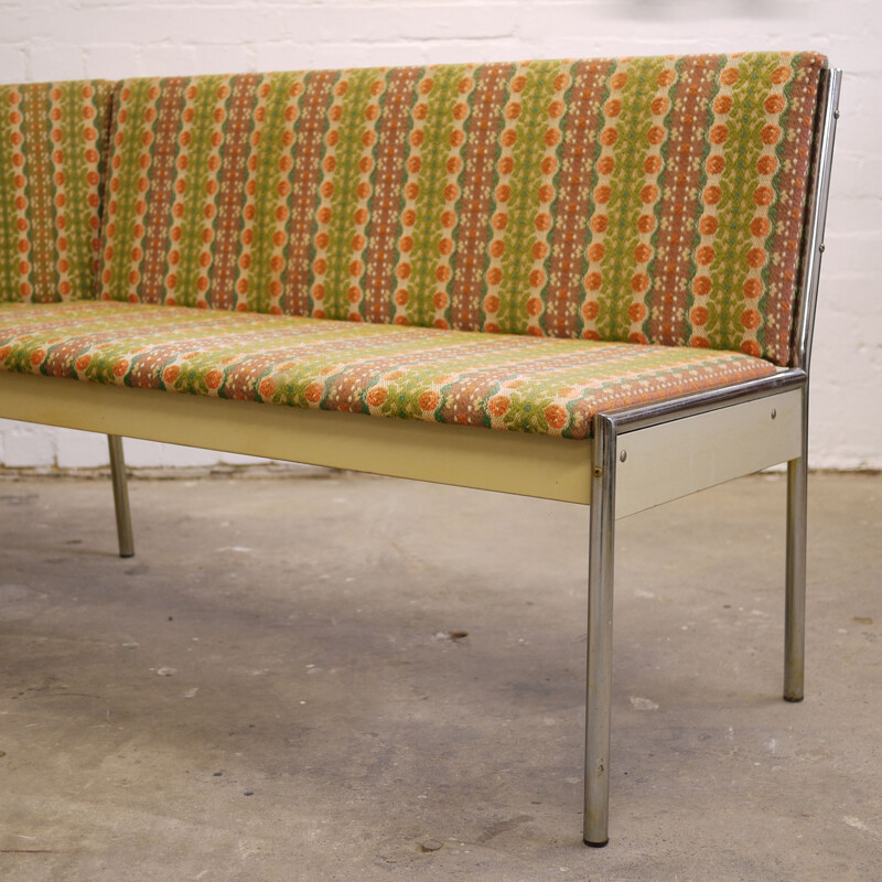 Vintage Upholstered SofaBench by EKA Wohnmobel, German 1960s