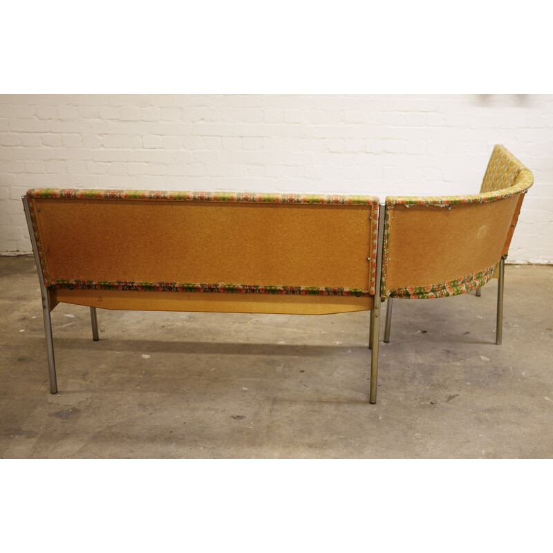 Vintage Upholstered SofaBench by EKA Wohnmobel, German 1960s