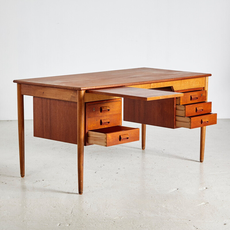Vintage-Schreibtisch von Borge Mogensen für Soborg 1950