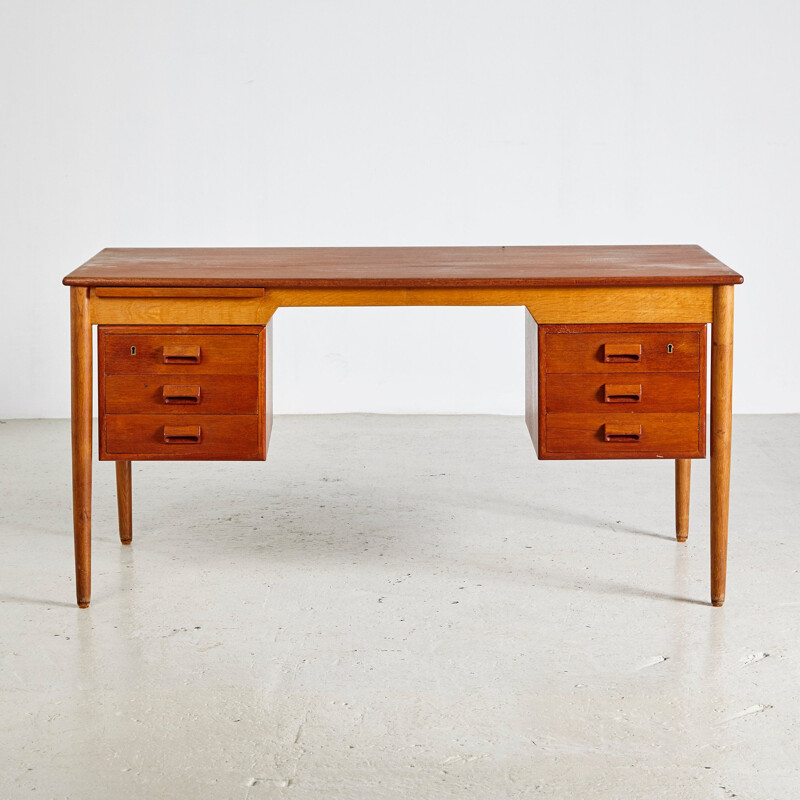 Vintage Desk by Borge Mogensen for Soborg 1950s