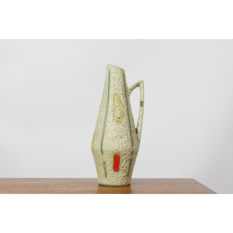 Vase vintage en céramique par Heinz Siery pour Scheurich 1960