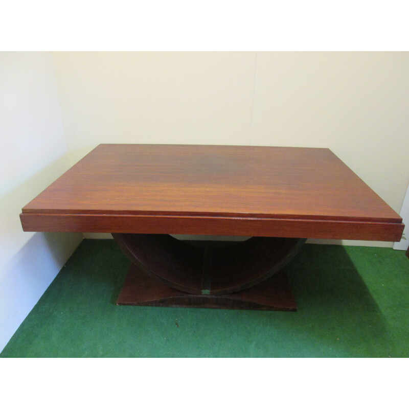 Vintage mahogany desk 1950s