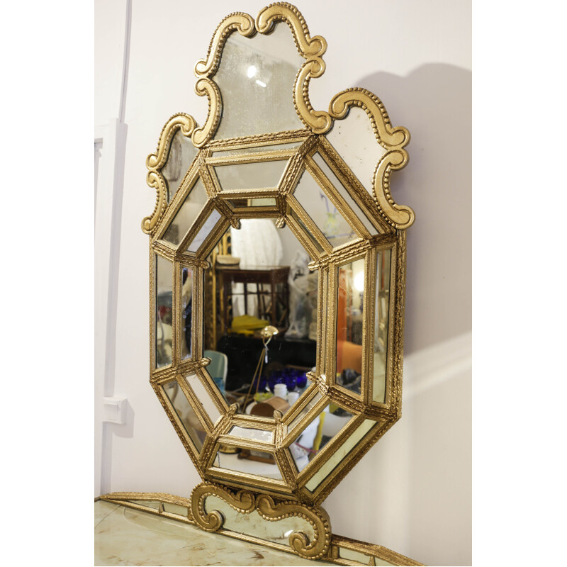 Meuble bar et miroir vintage pareclose