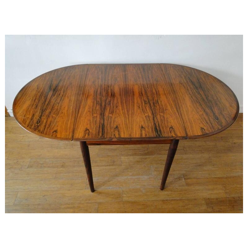 Extending Sibast Møbler "227" table in Rio rosewood, Arne VODDER - 1960s