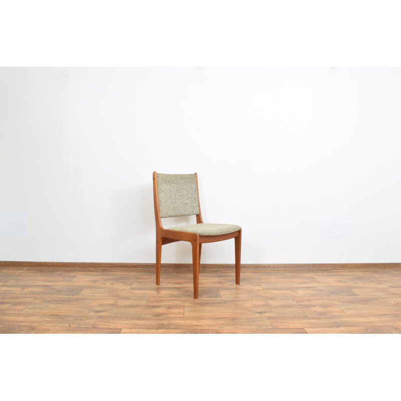 Set of 4 vintage Teak Dining Chairs by Johannes Andersen, Danish 1960s