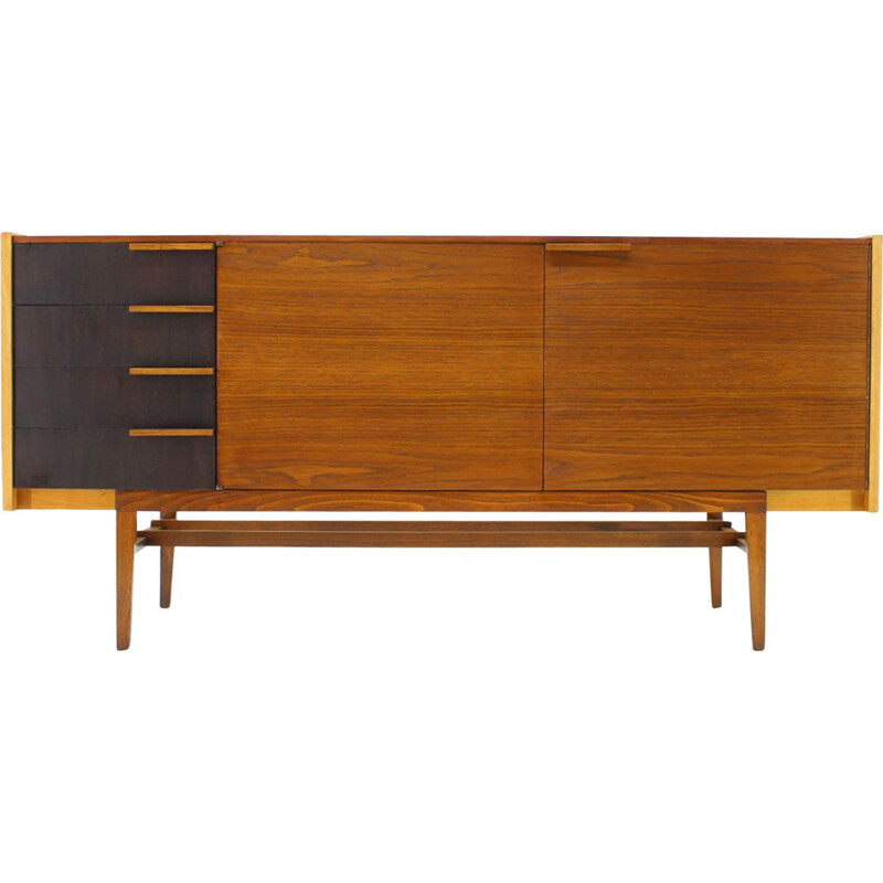 Vintage František Mezulánik sideboard, Czechoslovakia 1960s