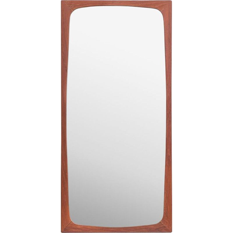 Vintage teak mirror, Danish 1960s