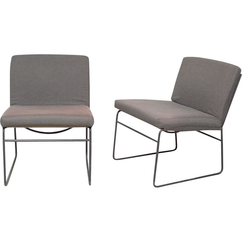 Pair of vintage Knoll armchairs 1960s