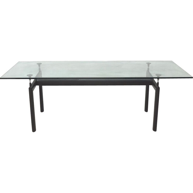 Vintage LC6 Le Corbusier table, Italian 1990s