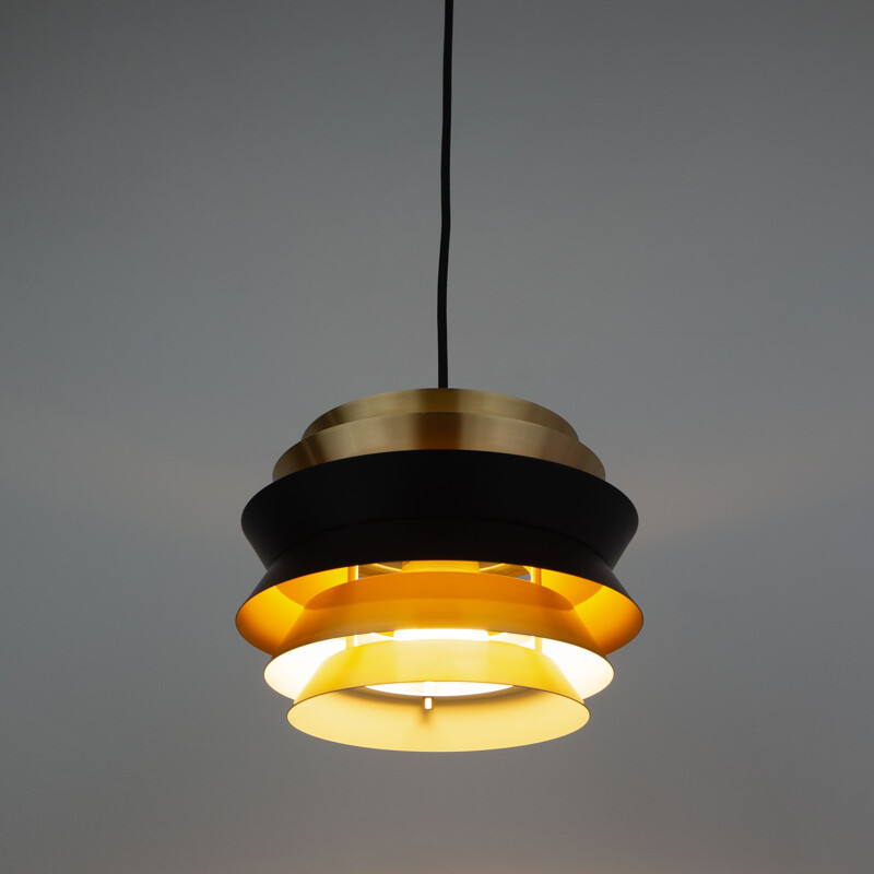 Vintage pendant lamp Trava by Carl Thore & Granhaga, Swedish 1963