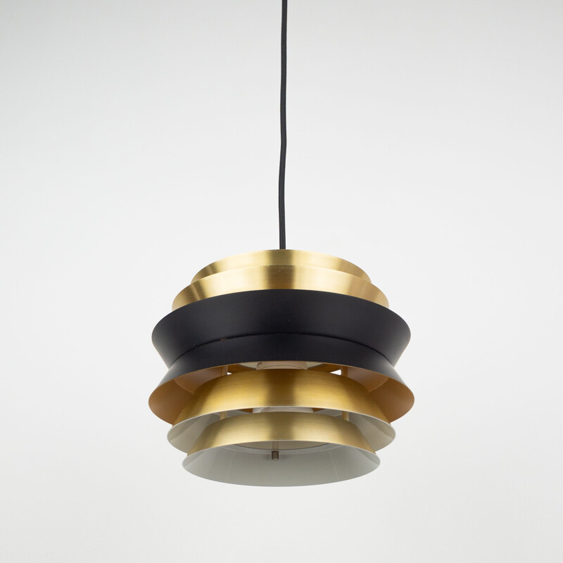 Vintage pendant lamp Trava by Carl Thore & Granhaga, Swedish 1963