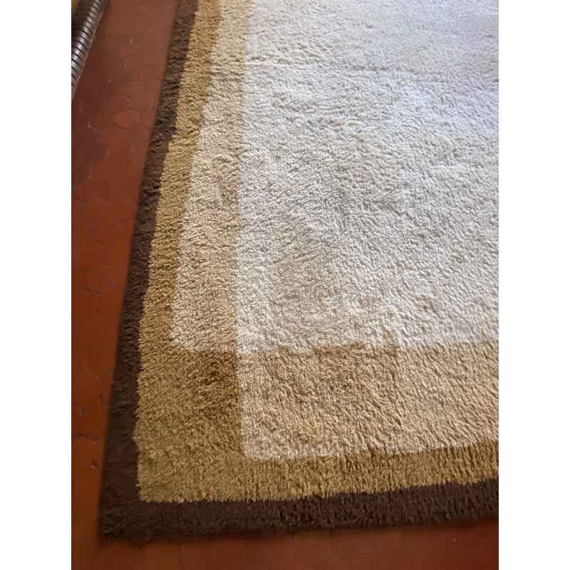 Vintage pure wool rug Desso 1970s