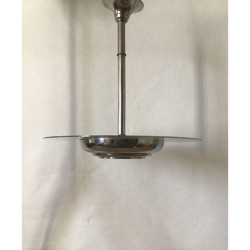 Vintage Art deco hanging lamp 1930s