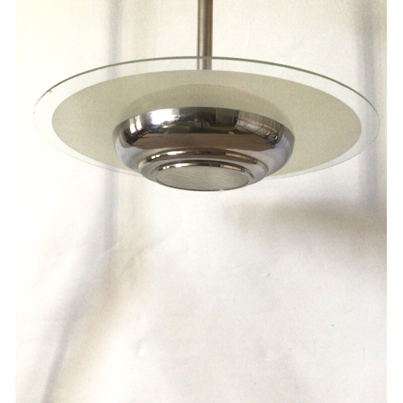 Vintage Art deco hanging lamp 1930s