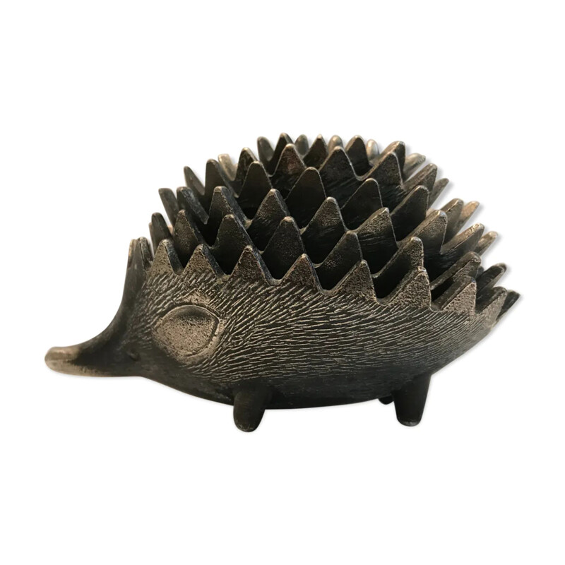 Vintage ashtray "hedgehogs" by Walter Bosse 1950s