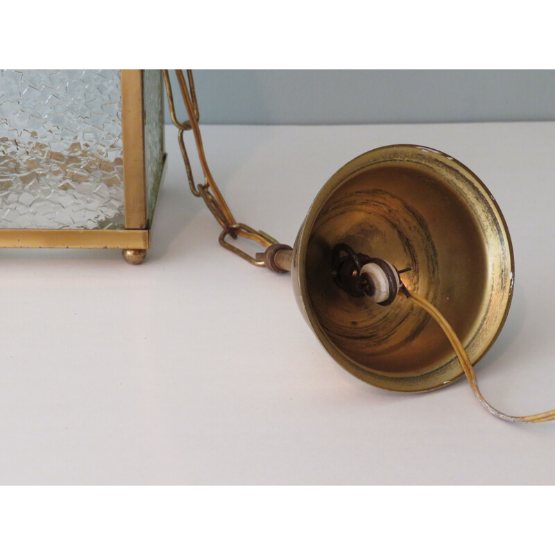 Vintage Brass lantern 1950s
