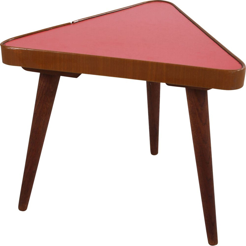 Vintage plant table red triangle 1960s