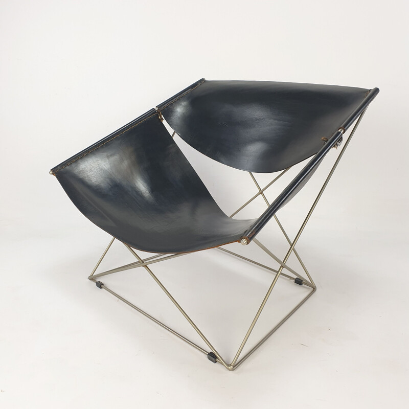 Cadeira Vintage lounge F675 Butterfly de Pierre Paulin para Artifort, 1960