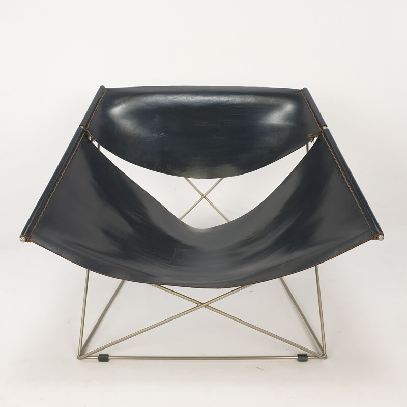 Vintage lounge stoel F675 Butterfly van Pierre Paulin voor Artifort, 1960