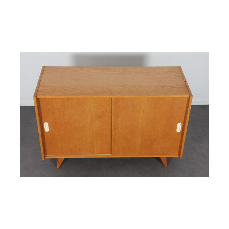 Vintage wooden chest of drawers by Jiri Jiroutek, model U-452, 1960