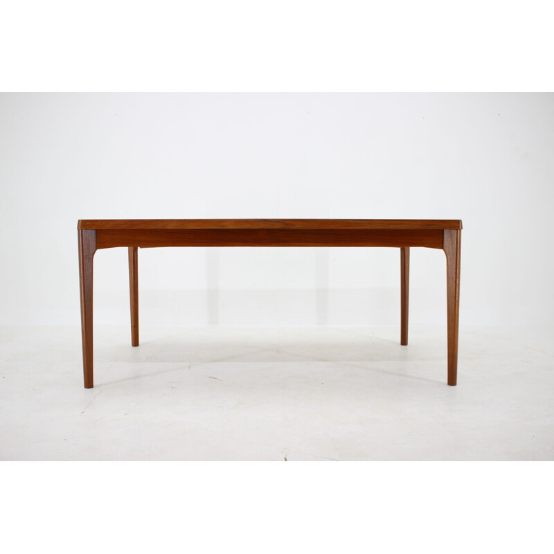 Large Vintage Extendable Dining Table Teak Henning Kjærnulf Denmark 1960s