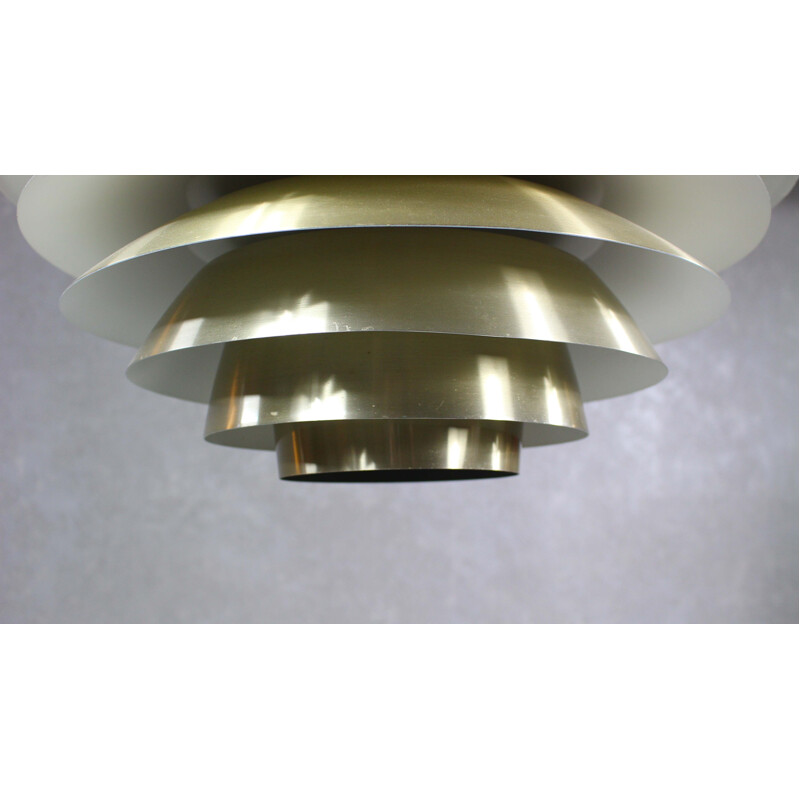 Vintage Verona Ceiling Lamp By Svend Middelboe For Nordisk Solar, Danish 1970s