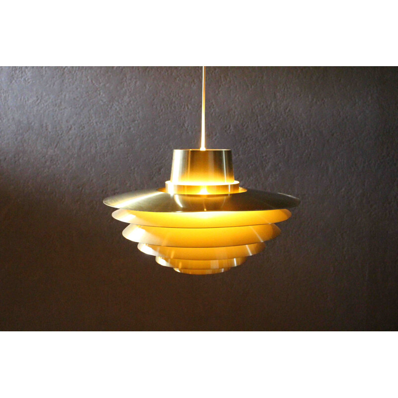 Vintage Verona Ceiling Lamp By Svend Middelboe For Nordisk Solar, Danish 1970s
