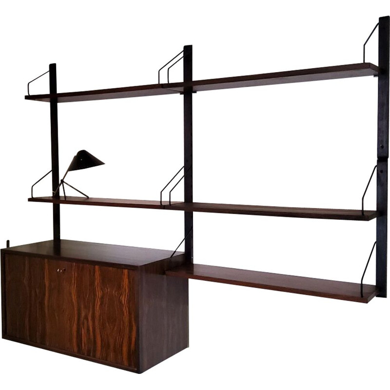 Vintage shelf system Poul Cadovius, Scandinavian 1960s