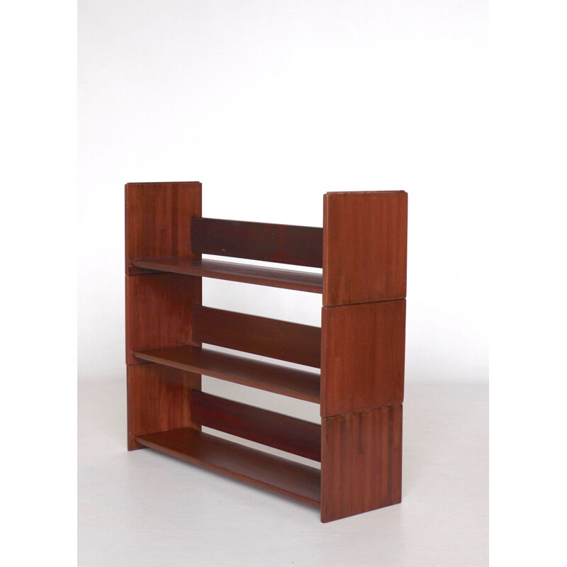 Set of 3 vintage Book Shelves by Ilmari Tapiovaara for Laukaan Puu, 1950s