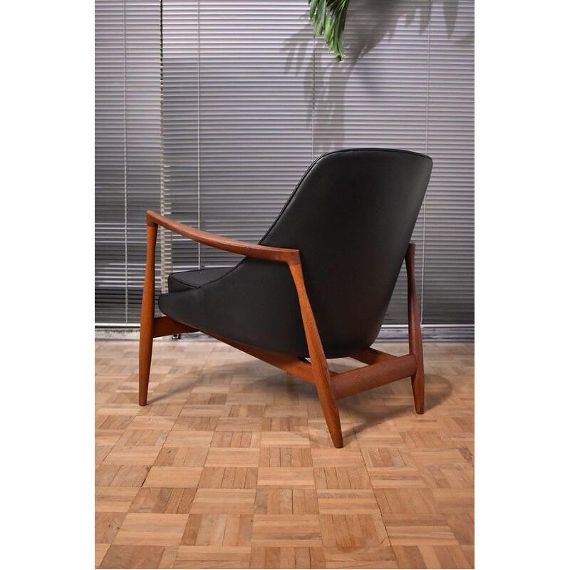 Vintage Chair Ib Kofod Larsen U-56 Elizabeth For Cabinetmakers Christensen & Larsen 1956