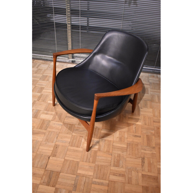 Vintage Chair Ib Kofod Larsen U-56 Elizabeth For Cabinetmakers Christensen & Larsen 1956