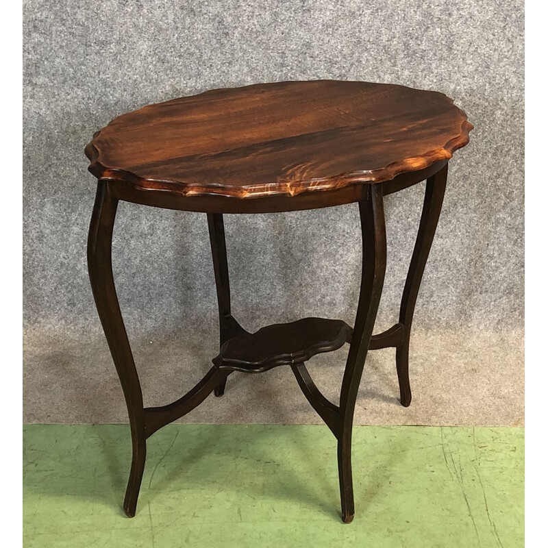 Vintage  pedestal table mahogany English1950
