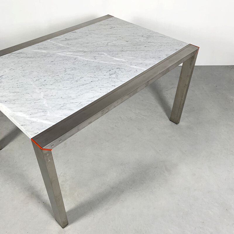 Table à manger vintage Etra Marble by Gae Aulenti for Snaidero, 1990